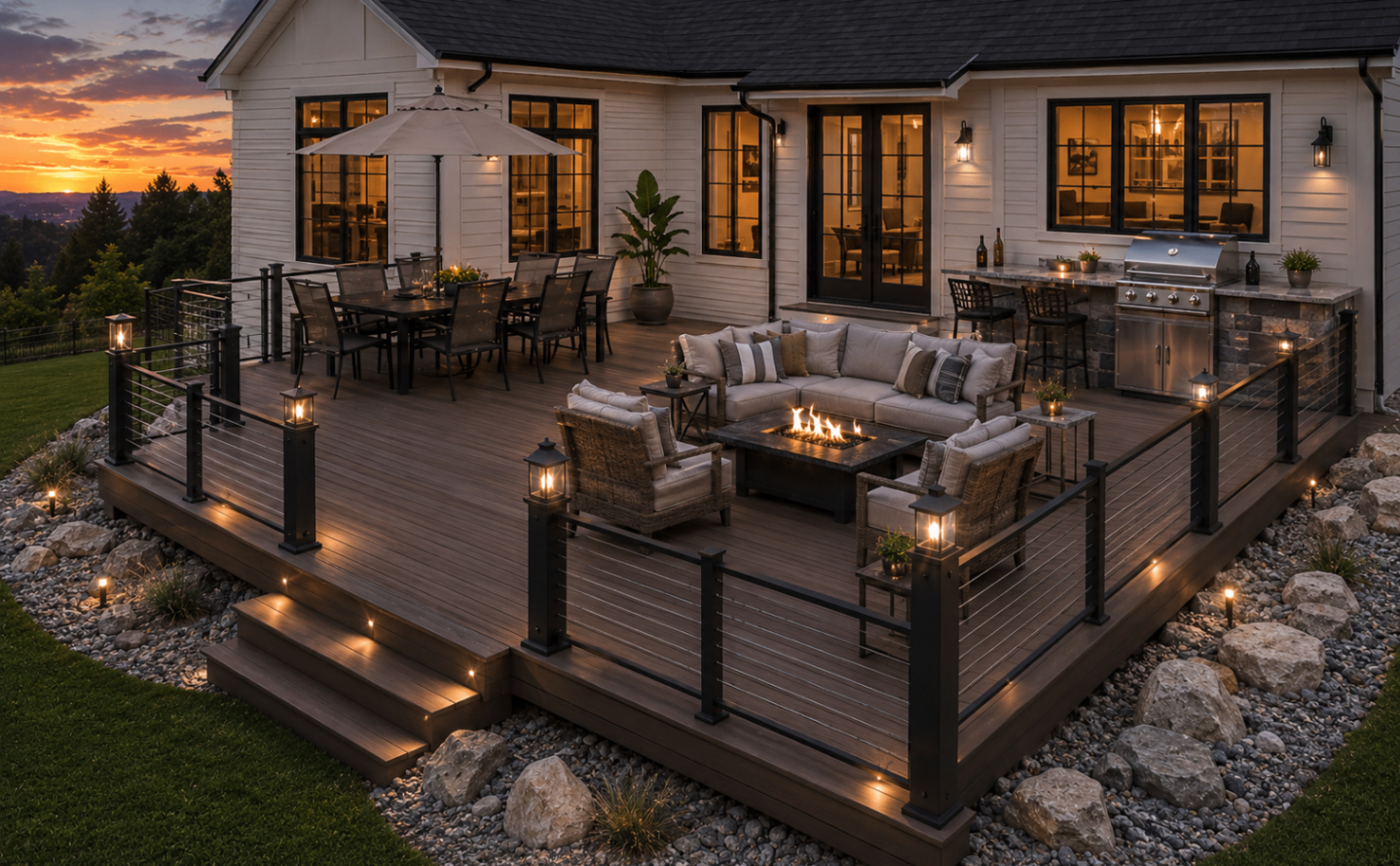 Ground-Level Composite Retreat
