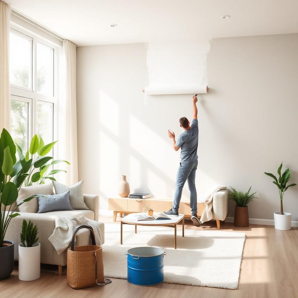 Professional house painting by J.O.B. Home Services